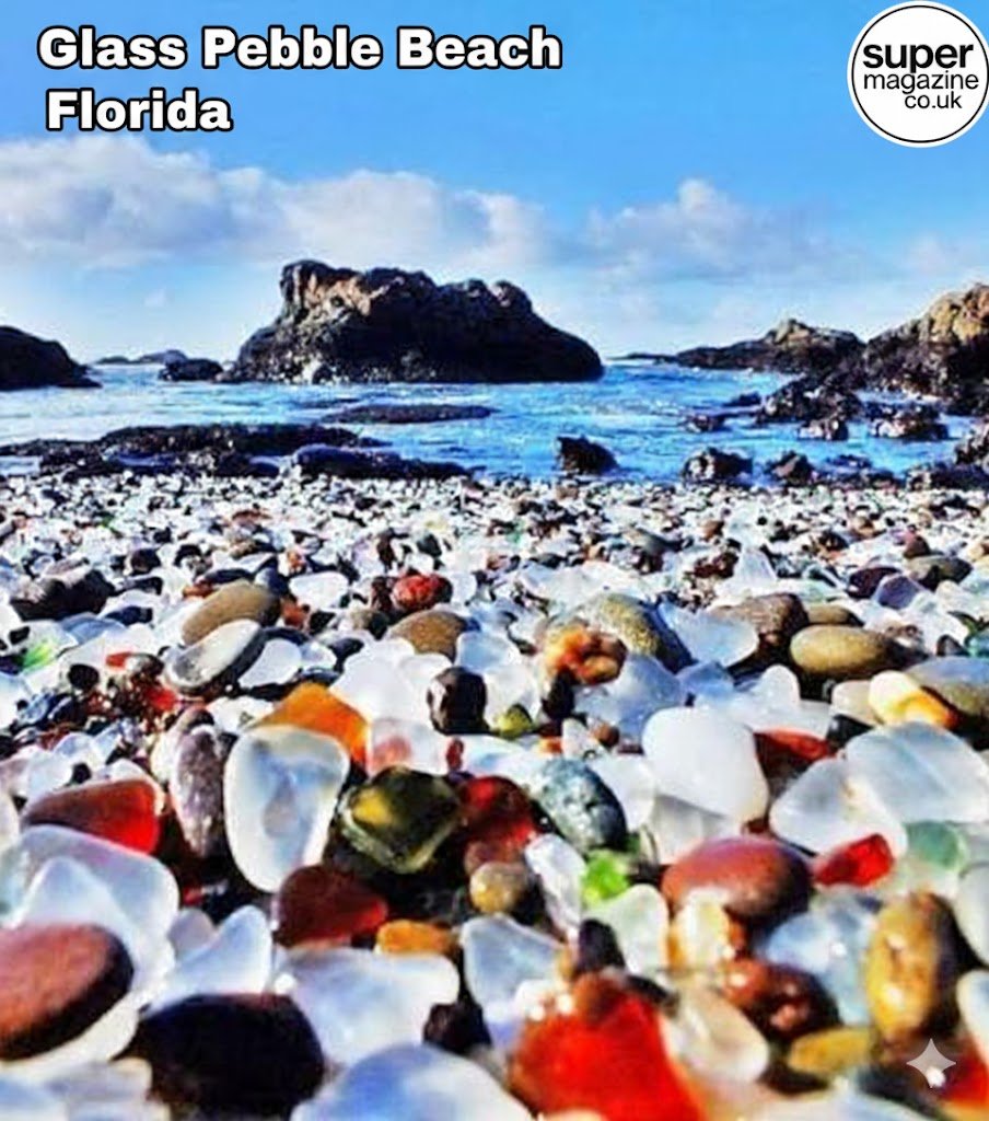 Glass Pebble Beach Florida